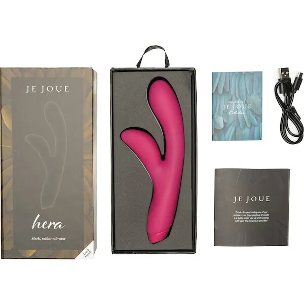 Je Joue Hera Rabbit Vibrator - Fuchsia