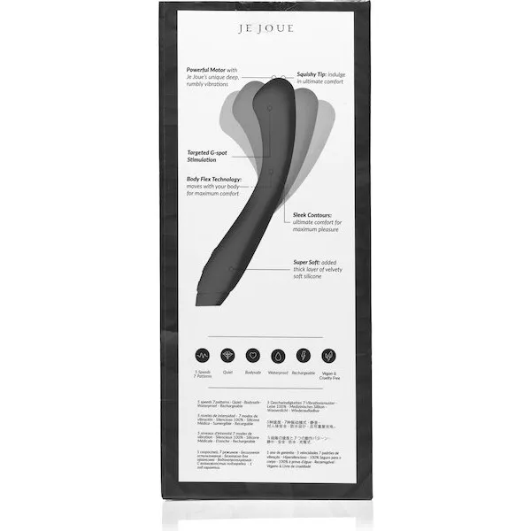 Je Joue Juno Flex G Spot Vibrator - Black