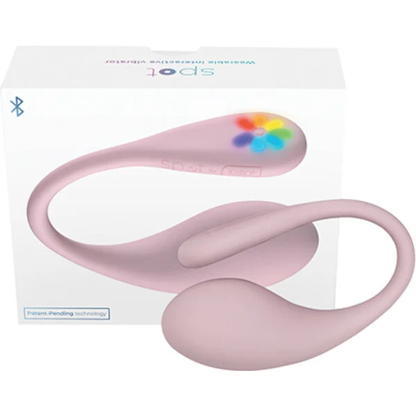 Kiiroo Spot Kiss Me Pink Couples Stimulator - Pink