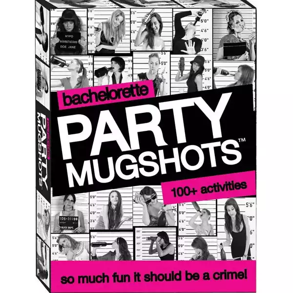 Bachelorette Party Mugshots Card Game