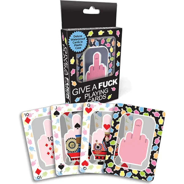 Give-A-Fuck-Waterproof-Playing-Cards-w-Plastic-Case