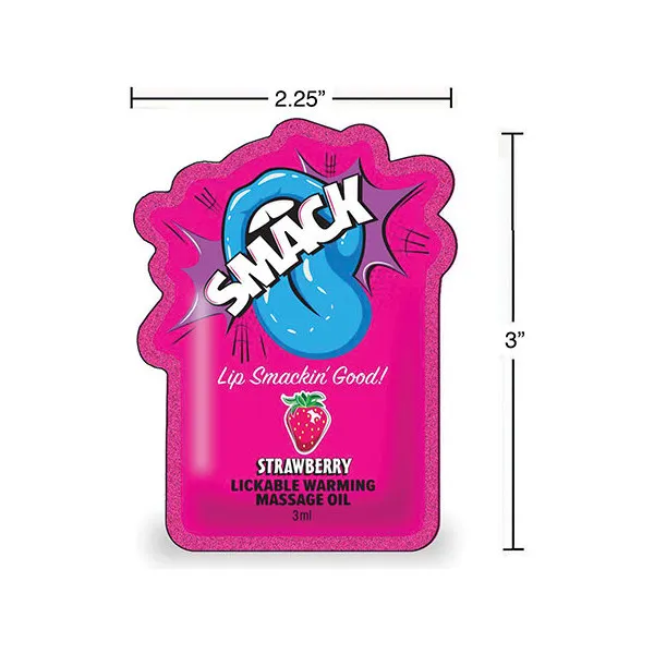 Smack-Lickable-Warming-Massage-Oil-Strawberry-3-ml-pouch