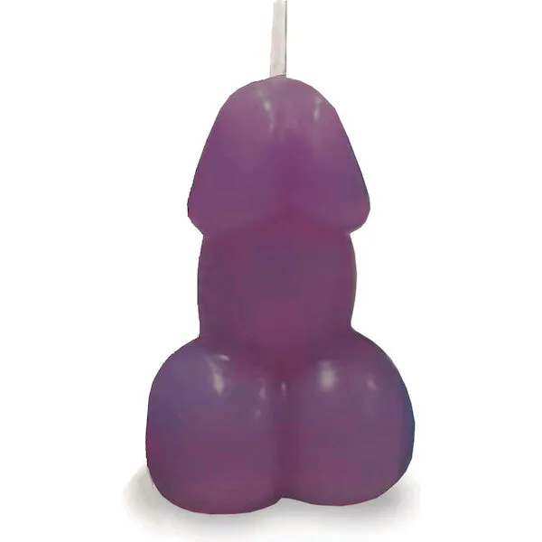 Eden-and-apos-s-Penis-Candle-Purple-Vanilla