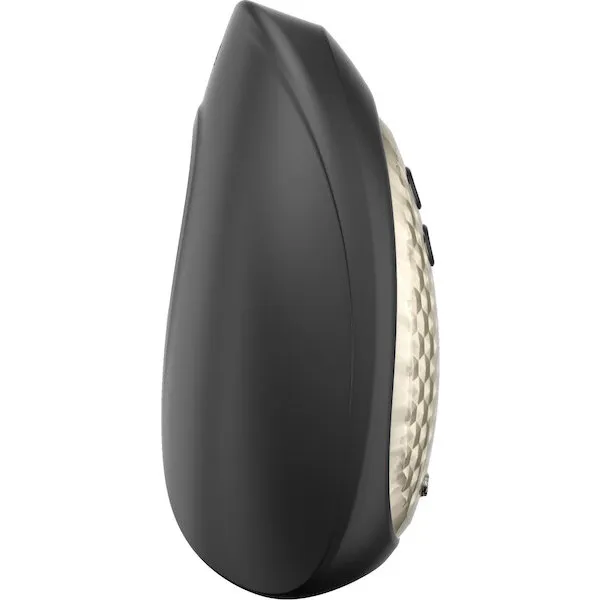 Man Wand Heat and Vibration Pulsion - Black