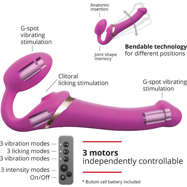Strap-On-Me-Multi-Orgasm-Bendable-Strapless-Strap-On-Small-Fuchsia