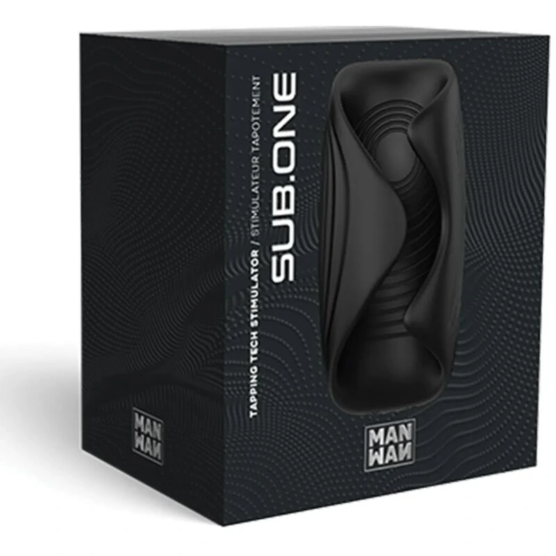 Manwan Sub-One Tapping Male Masturbator - Infinite Black