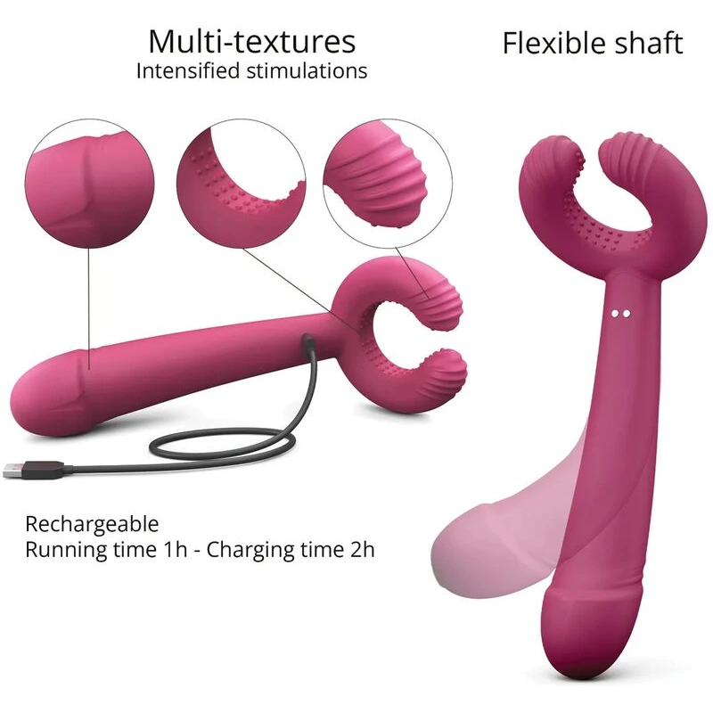 Love to Love Please Me Multi-Play Vibrator - Plum Star