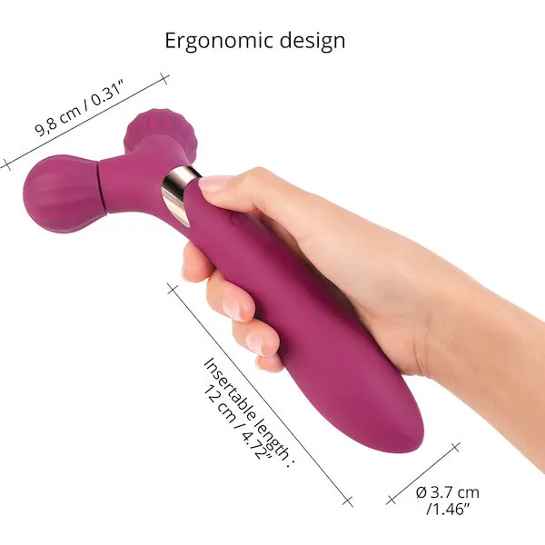 Love-to-Love-Fireball-Forked-Vibrator-Plum-Star