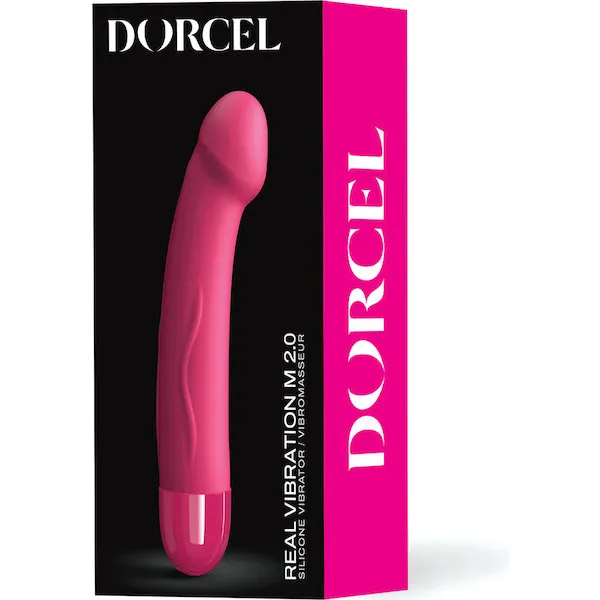 Dorcel-Real-Vibration-M-8-6-inch-Rechargeable-Pink
