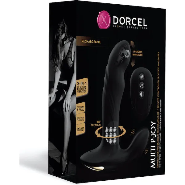 Dorcel-P-Joy-Double-Action-Prostate-Massager-Black