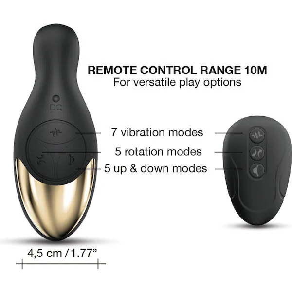 Dorcel-P-Joy-Double-Action-Prostate-Massager-Black