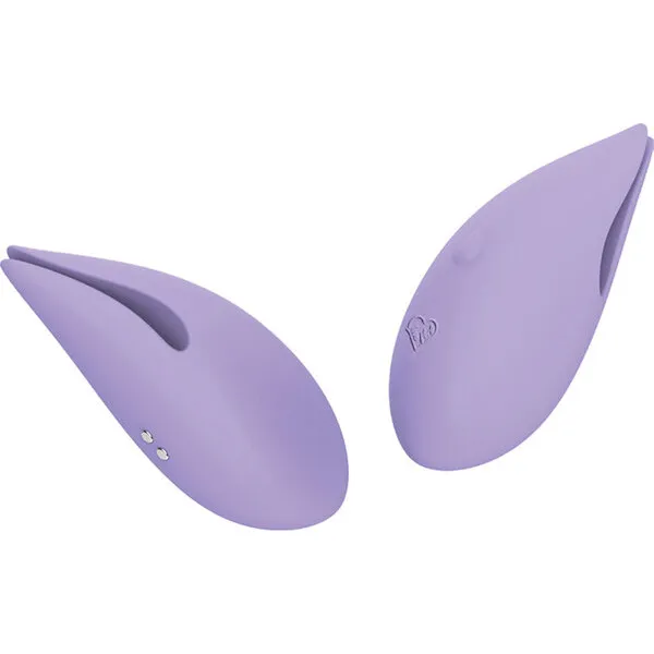 Love Verb Kiss Me Copper-Infused Clit Tickler - Lilac