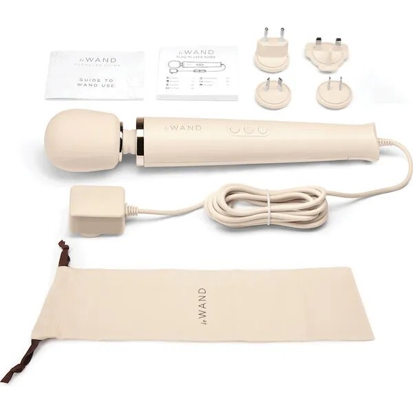 Le-Wand-Powerful-Plug-In-Vibrating-Massager-Cream