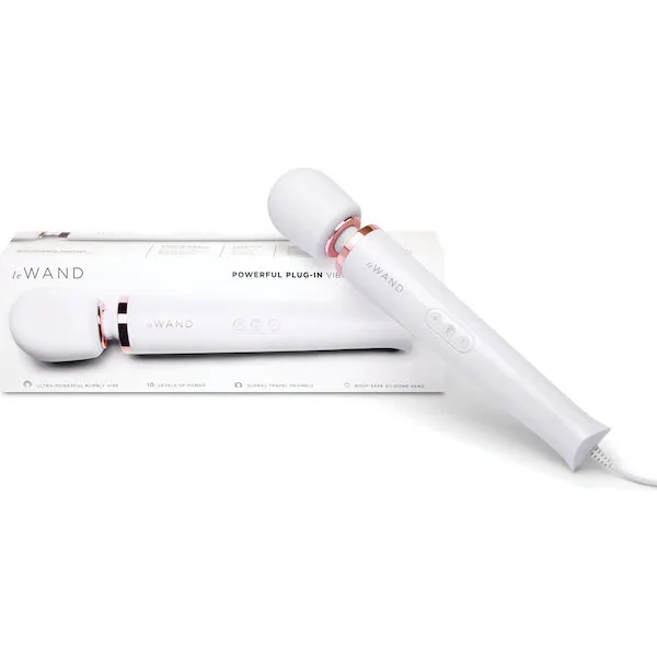 Le-Wand-Powerful-Plug-In-Vibrating-Massager-White