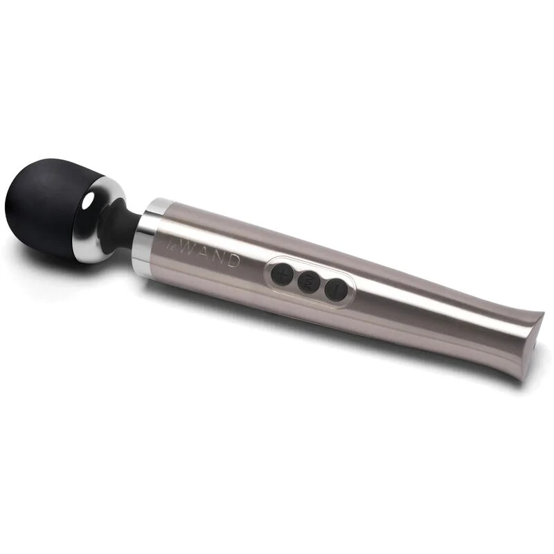 Le-Wand-Die-Cast-Rechargeable-Massager-Silver