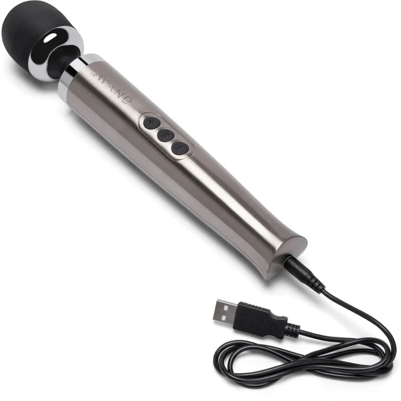 Le-Wand-Die-Cast-Rechargeable-Massager-Silver
