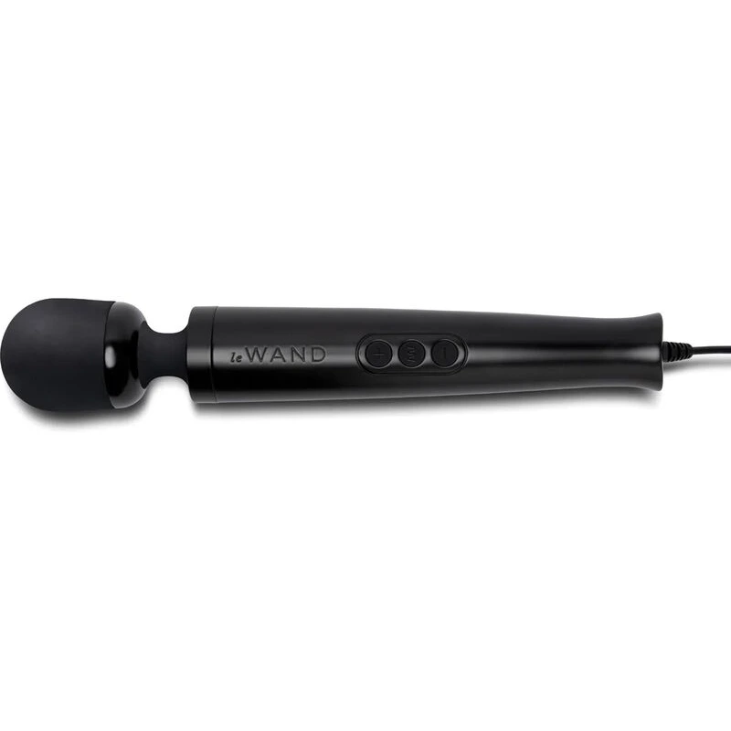 Le-Wand-Die-Cast-Plug-In-Massager-Black