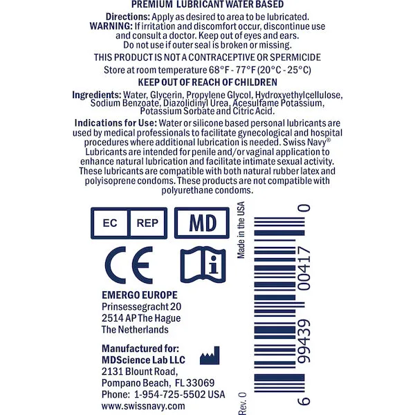 Swiss-Navy-Premium-Water-Base-Lubricant
