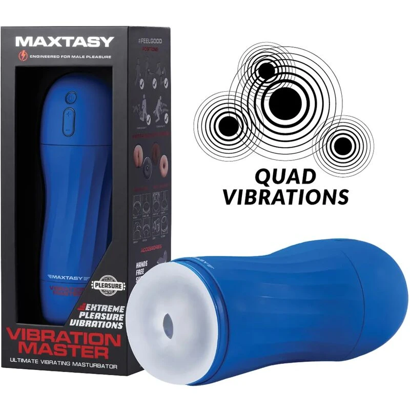 Maxtasy Vibration Master Standard - Clear Non Realistic