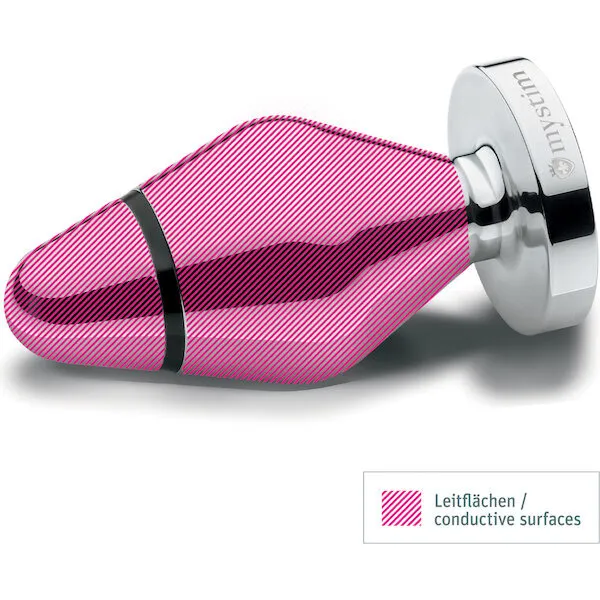 Mystim-Little-John-Buttplug-Small-Aluminum-Silver