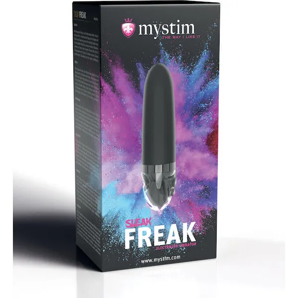 Mystim-Sleak-Freak-eStim-Straight-Vibrator-Black