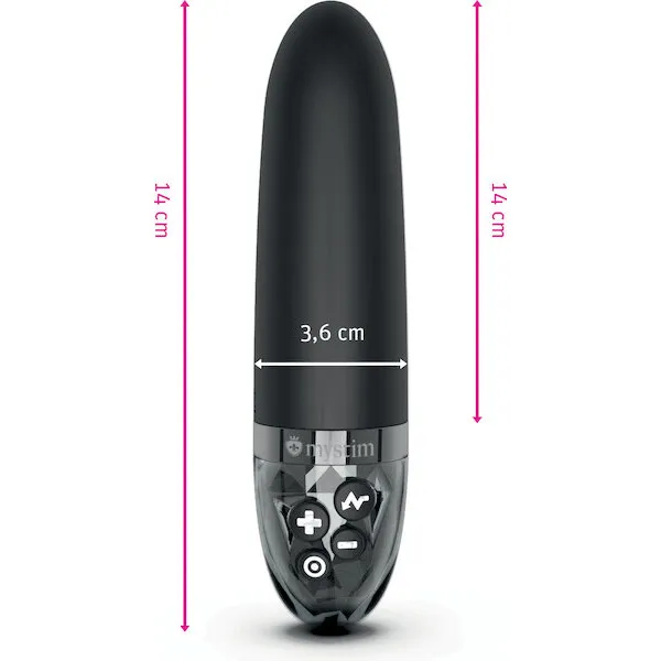 Mystim-Sleak-Freak-eStim-Straight-Vibrator-Black