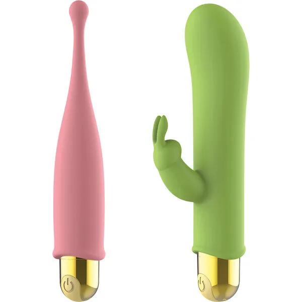 Nobu-Nola-Interchangeable-Bullet-Set-3-Piece-Set-Pink-Green