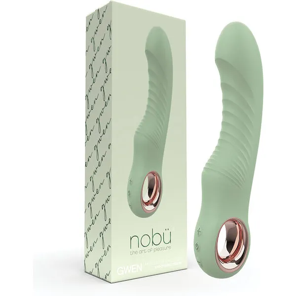 Nobu-Gwen-G-Spot-Vibrator-w-Removable-Bullet-Green