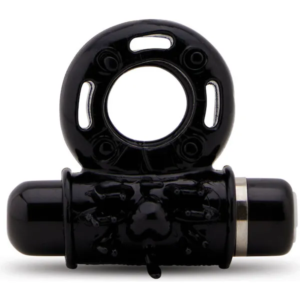 Nu-Sensuelle-Bullet-Ring-Cockring-7-Function-Black