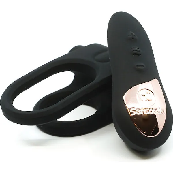 Nu Sensuelle Silicone Remote Control XLR8 Turbo Boost Bullet Ring - Black