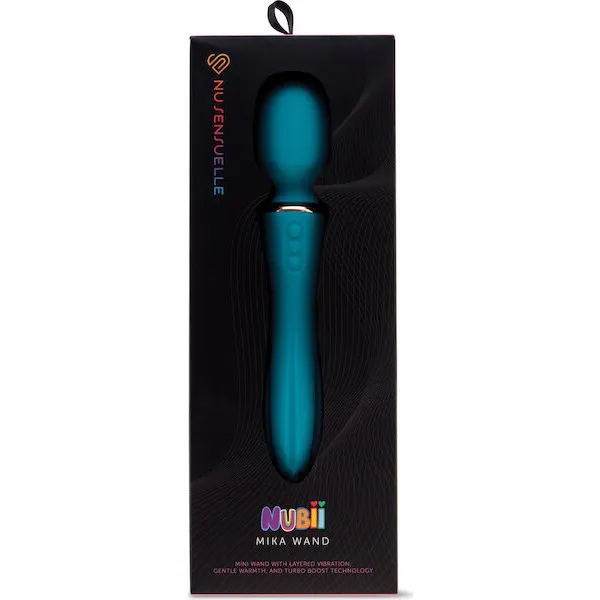 Nu Sensuelle Nubii Mika Heating Mini Wand - Blue