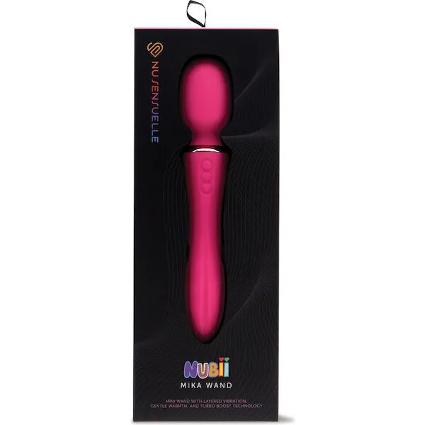 Nu Sensuelle Nubii Mika Heating Mini Wand - Pink