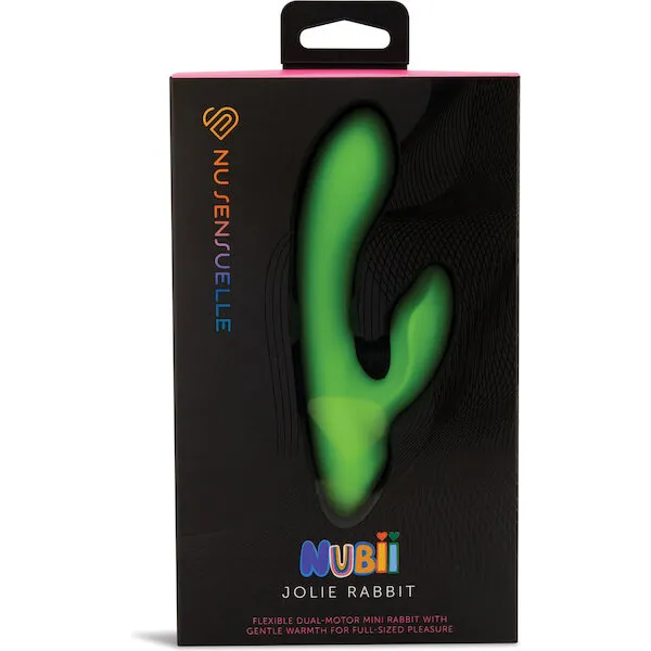 Nu Sensuelle Jolie Nubii Warming Mini Rabbit - Lime Green