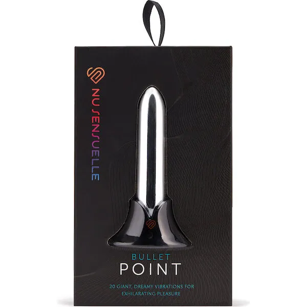Nu Sensuelle Point Rechargeable Bullet - Silver