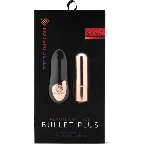 Nu Sensuelle Remote Control Wireless Bullet Plus - Rose Gold