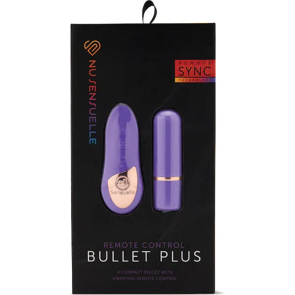 Nu Sensuelle Remote Control Wireless Bullet Plus - Ultra Violet