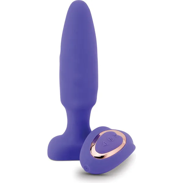 Nu Sensuelle Fino Roller Motion Plug - Ultra Violet