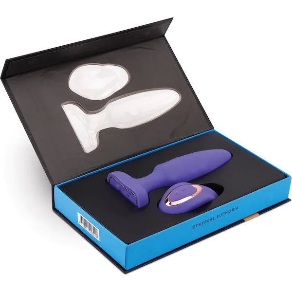 Nu Sensuelle Fino Roller Motion Plug - Ultra Violet