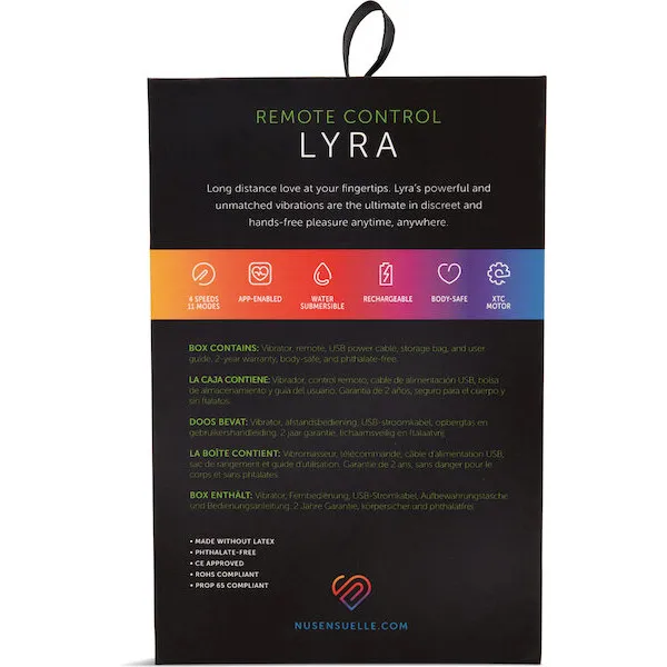 Nu Sensuelle Lyra Remote &amp; App Enabled Panty Vibe - Magenta