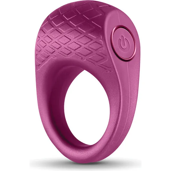 Seduction-Levi-Cock-Ring-Metallic-Burgundy