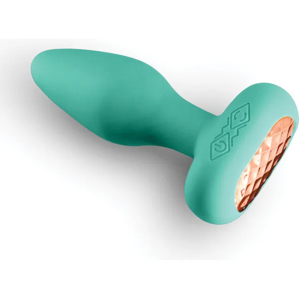 Techno-Prism-App-Controlled-Rotating-and-Vibrating-Anal-Plug-Teal
