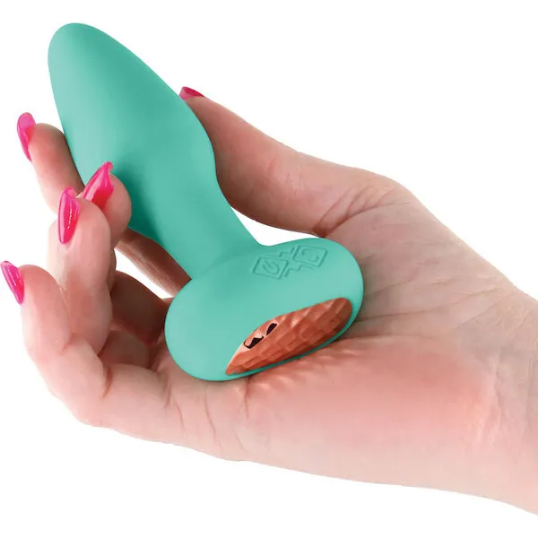 Techno-Prism-App-Controlled-Rotating-and-Vibrating-Anal-Plug-Teal