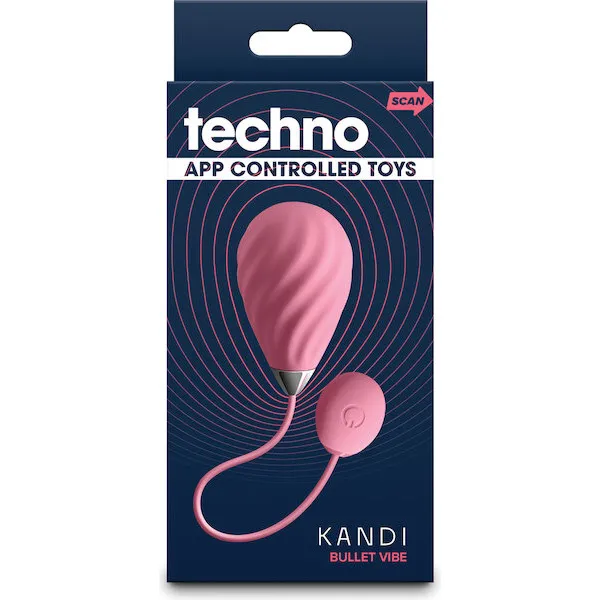 Techno Kandi App Controlled Kegel - Pink