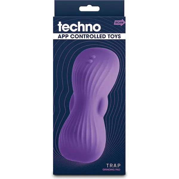 Techno-Trap-App-Controlled-Vibrating-Grinding-Pad-Purple