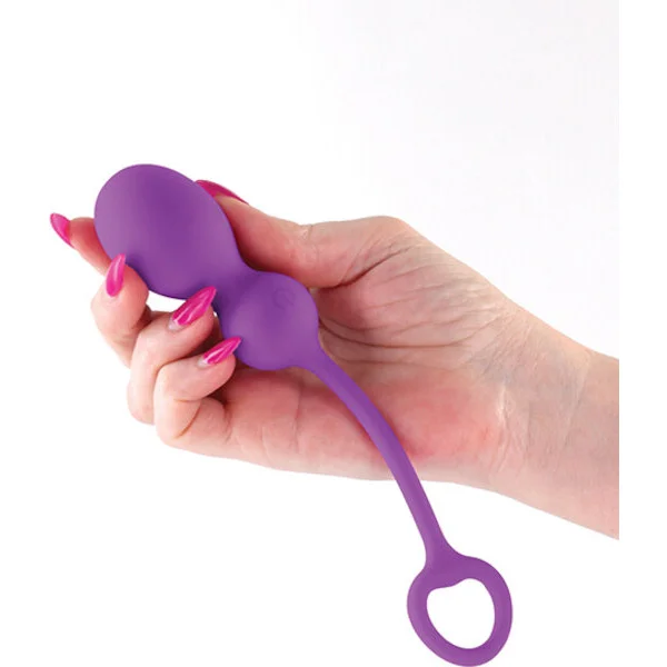 Techno-Bop-Butt-Plug-w-Cock-Ring-Violet