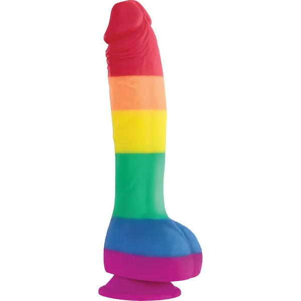 Colours-Pride-Edition-8-inch-Dong-w-Suction-Cup