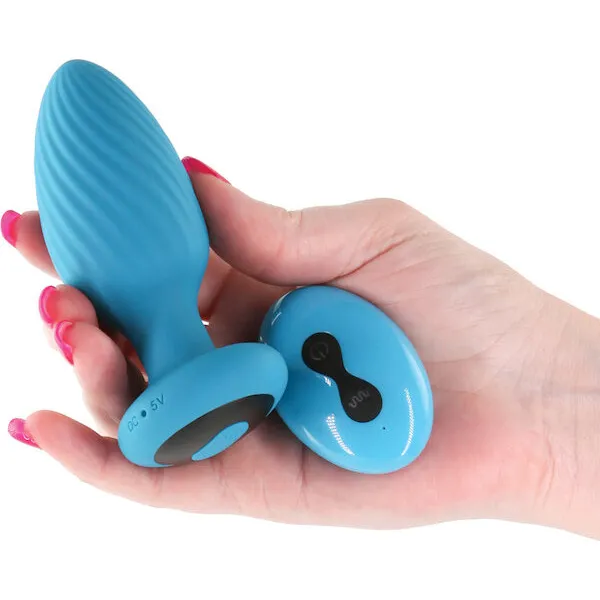 INYA-Alpine-2-0-Gyrating-and-Vibrating-Anal-Plug-w-Remote-Teal