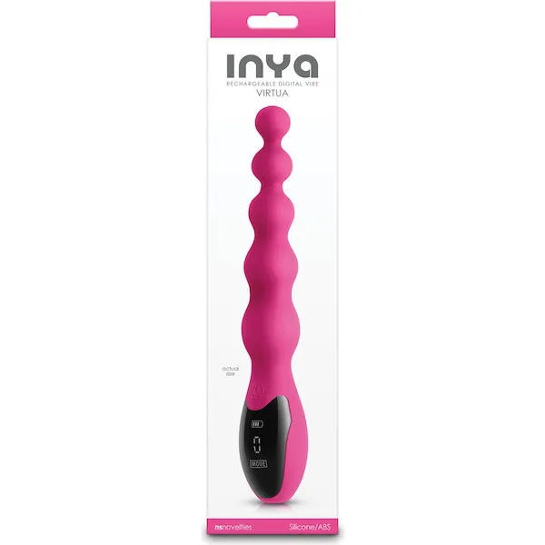 INYA-Virtua-Digital-Beaded-Anal-Vibrator-Pink
