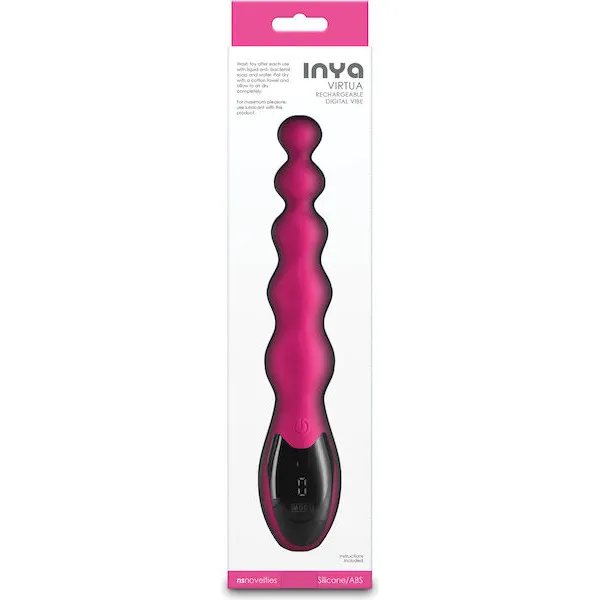 INYA-Virtua-Digital-Beaded-Anal-Vibrator-Pink