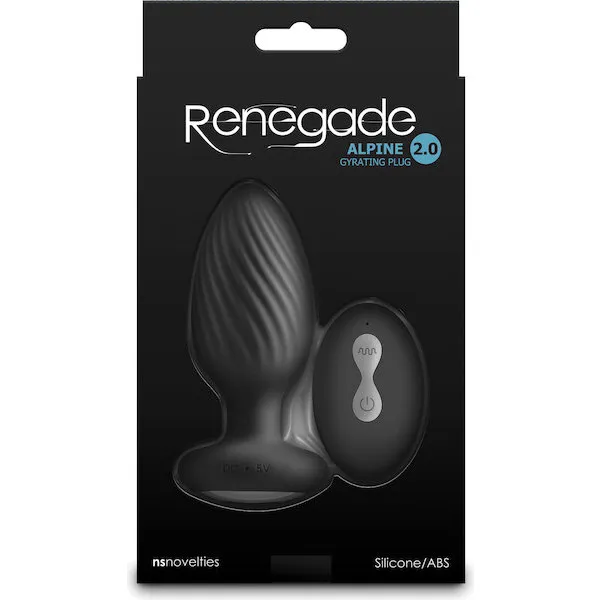 Renegade-Alpine-2-0-Gyrating-and-Vibrating-Butt-Plug-w-Remote-Black